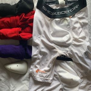 Men’s Large NIKE Baseball Pants, 4 Pairs of socks, 2 cup underwear, and cup